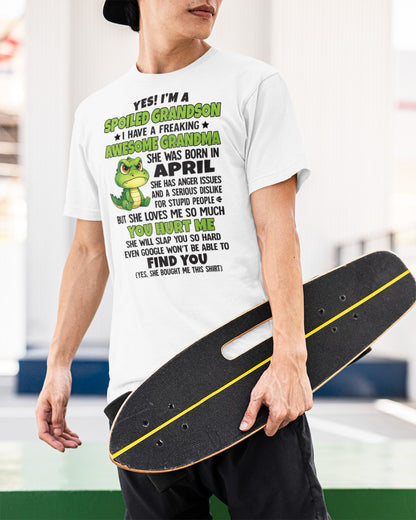 April - Awesome Grandma - The perfect gift for a grandson (SKU09-115-04)