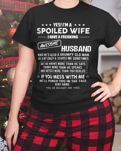 Spoiled Wife - Perfect gift for your wife (SKU26T-01116-00)