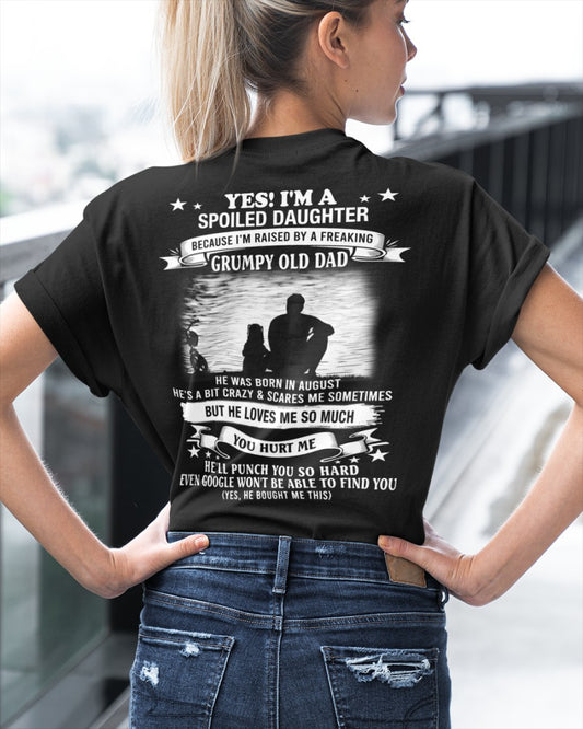 August - Grumpy Old Dad - Perfect gift for your Son (SKU2604-192-08)