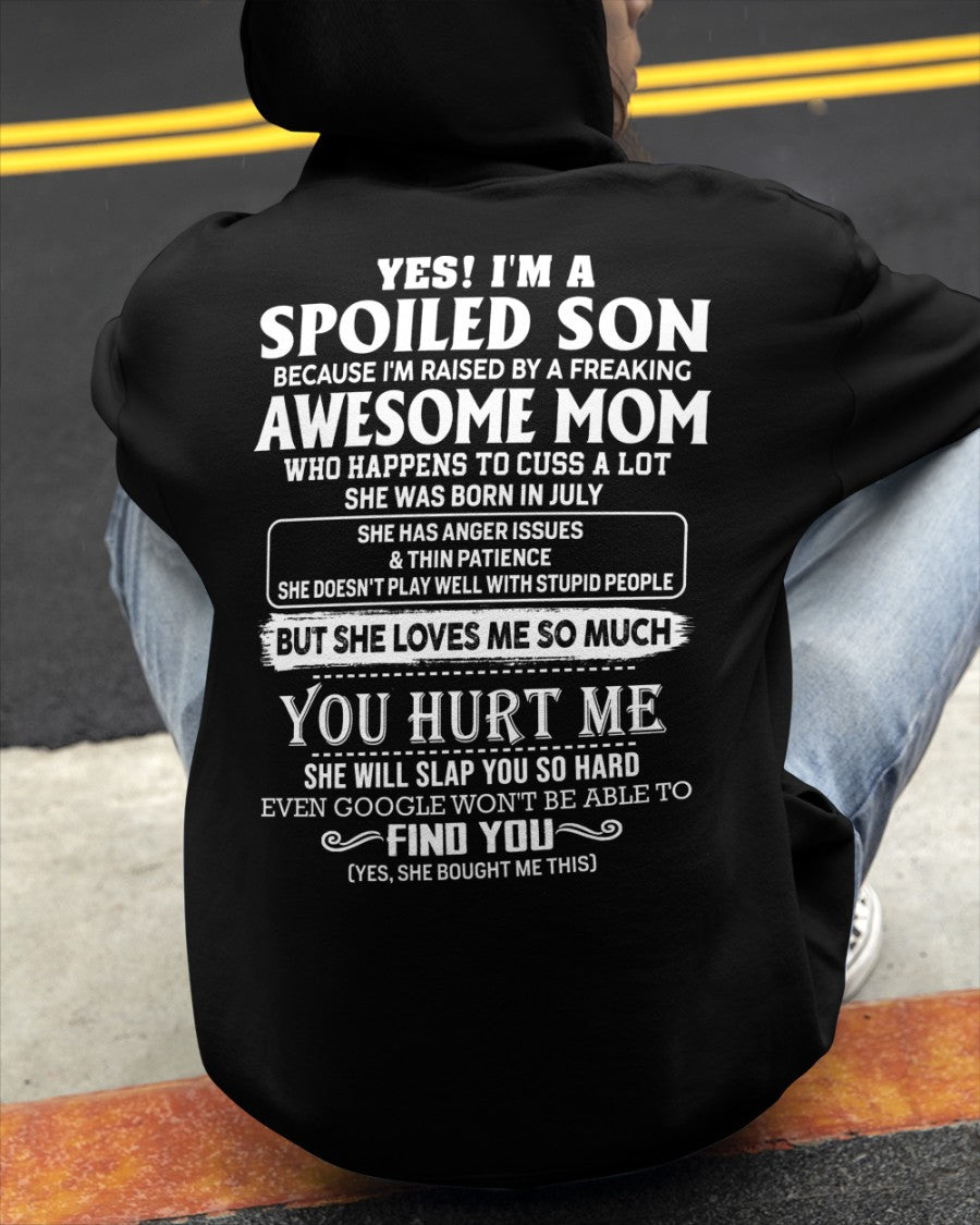 July - Awesome mom - Special gift for your son (SKU2609-153-07)