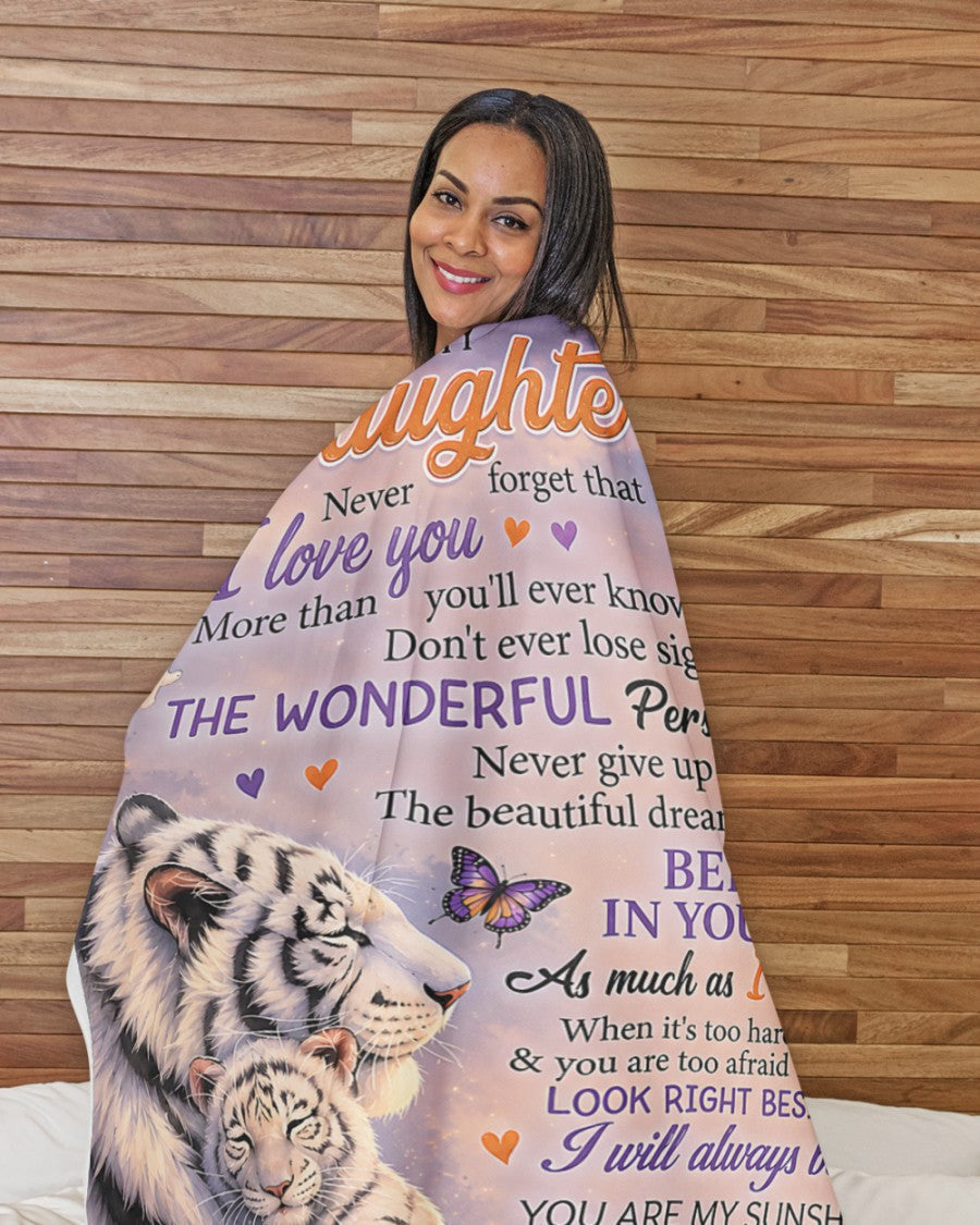 Halloween Blanket Gift for Your Daughter- From Dad (SKU2607-242)
