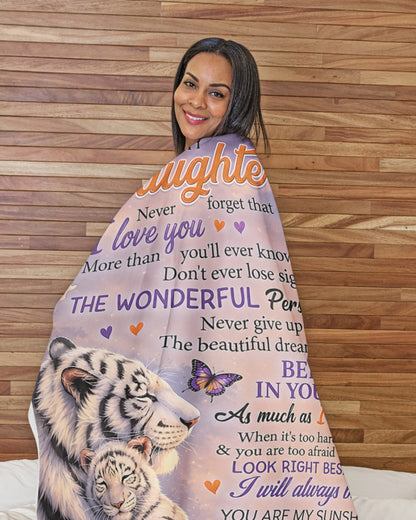 Halloween Blanket Gift for Your Daughter- From Dad (SKU2607-242)