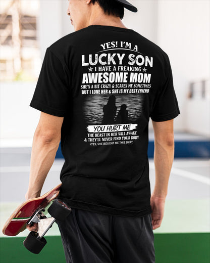 Yes! I’m a Lucky Son Tee – Perfect Gift for son ( SKU10-108-00 )