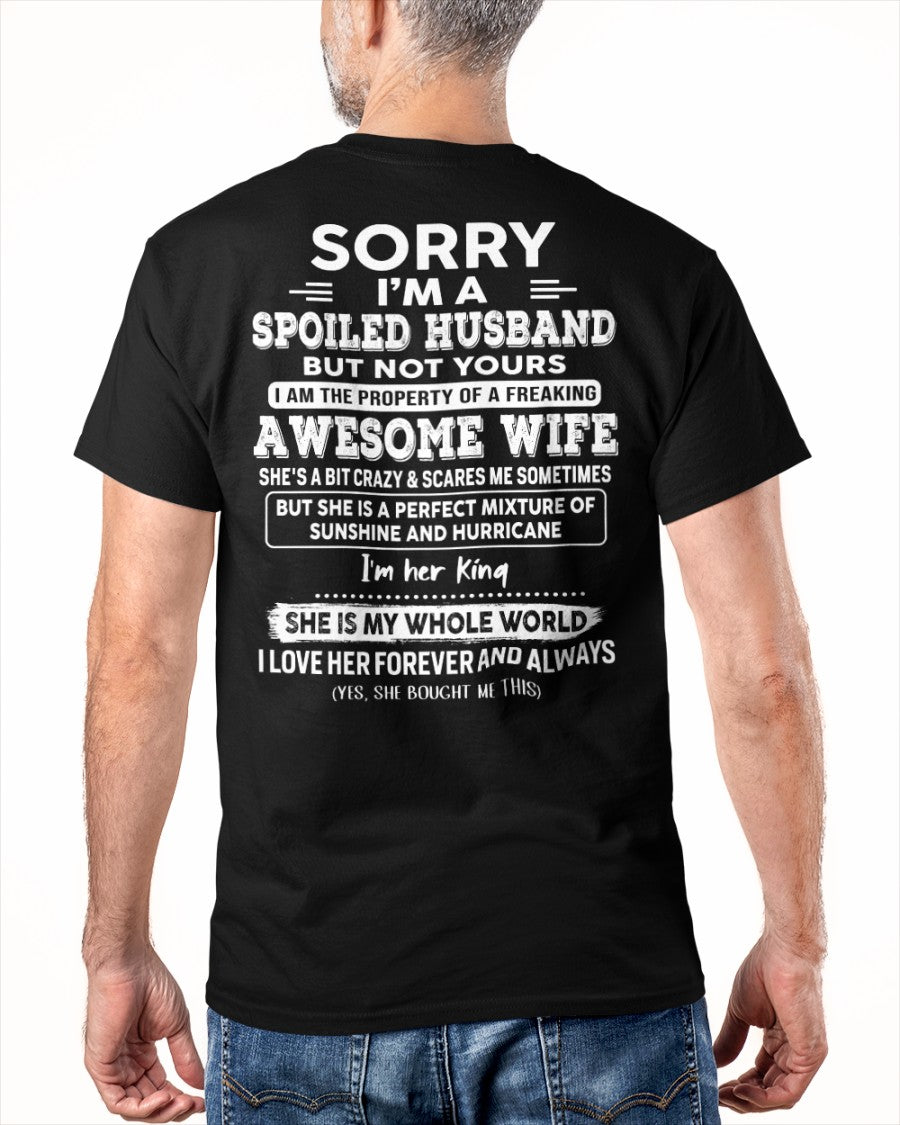 Awesome Wife - Perfect gift for your spoiled husband (SKU06-07-00)