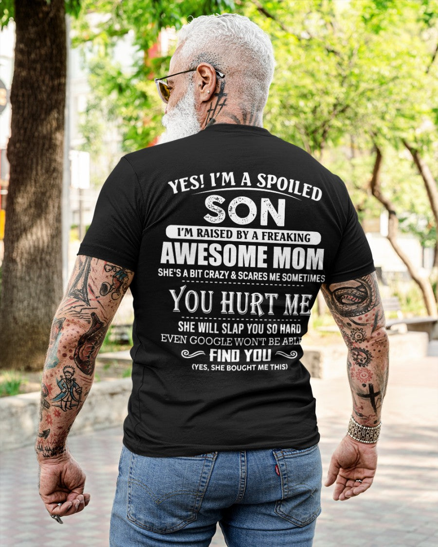 Awesome Mom - Perfect gift for your Spoiled Son (SKU09-52-00)