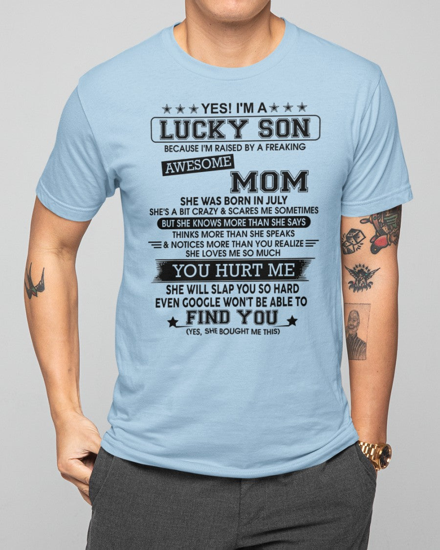 July - Awesome Mom - Perfect Gift For Your Son (SKU2603-56-07)