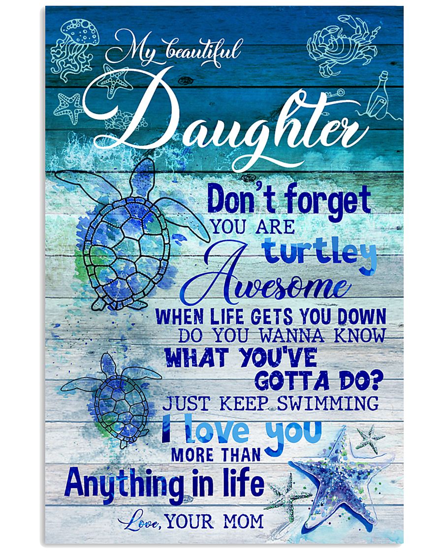TO MY DAUGHTER FROM MOM CANVAS