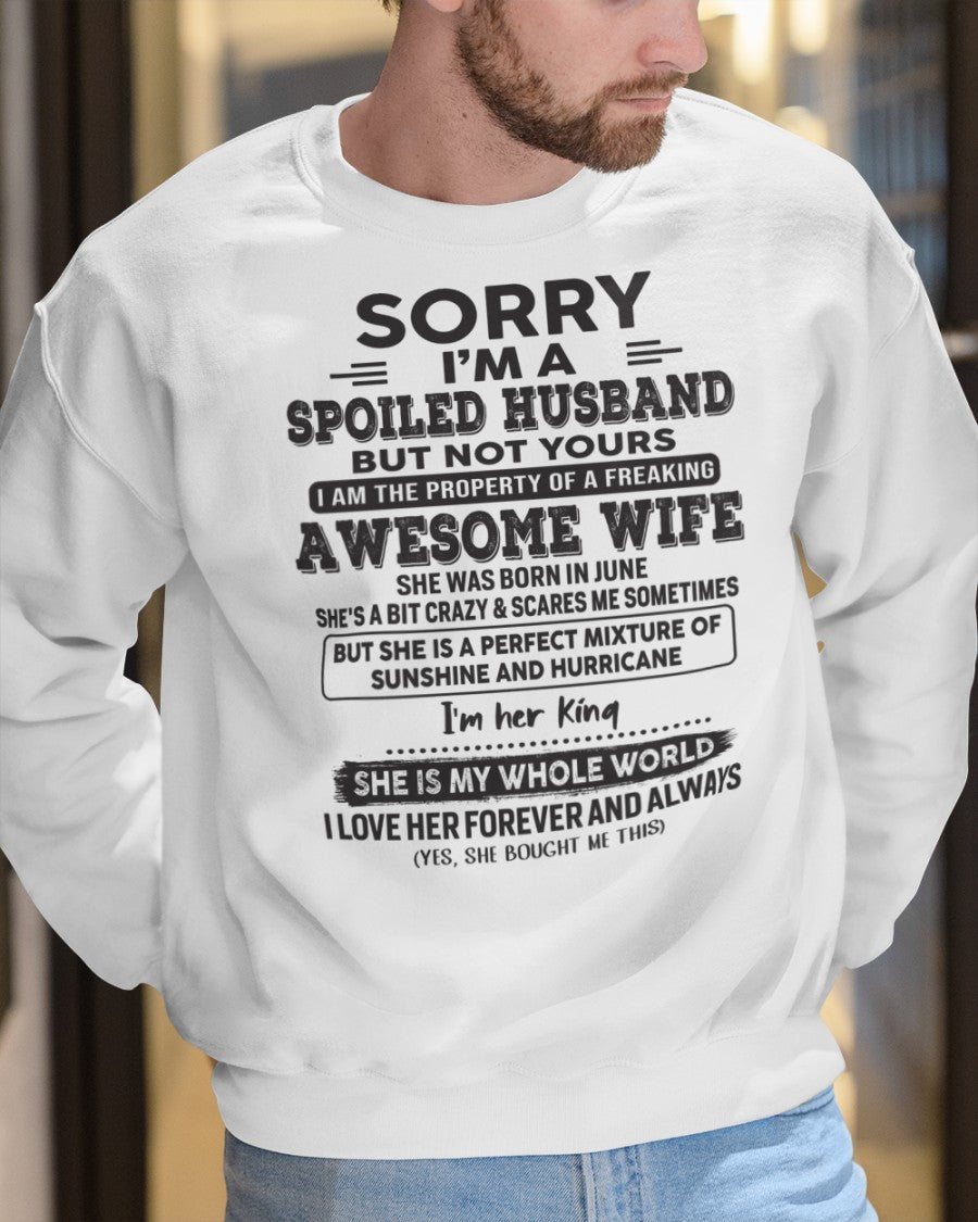 June - Awesome Wife - Perfect gift for your husband (SKU06-06-06)