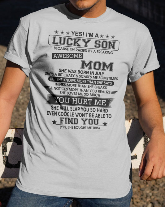 July - Awesome Mom - Perfect Gift For Your Son (SKU2603-56-07)