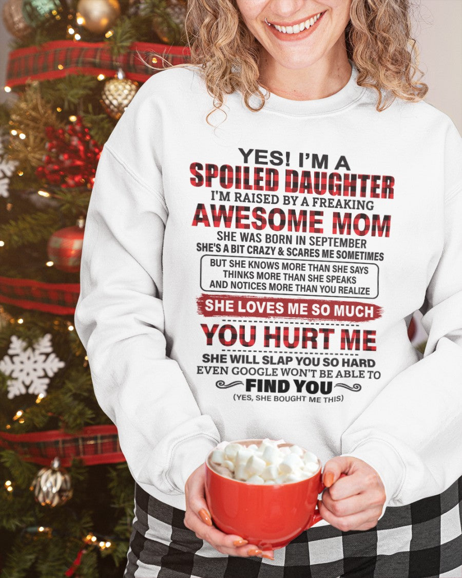 September - Awesome Mom - Perfect gift for your daughter (SKU2608-217-09)