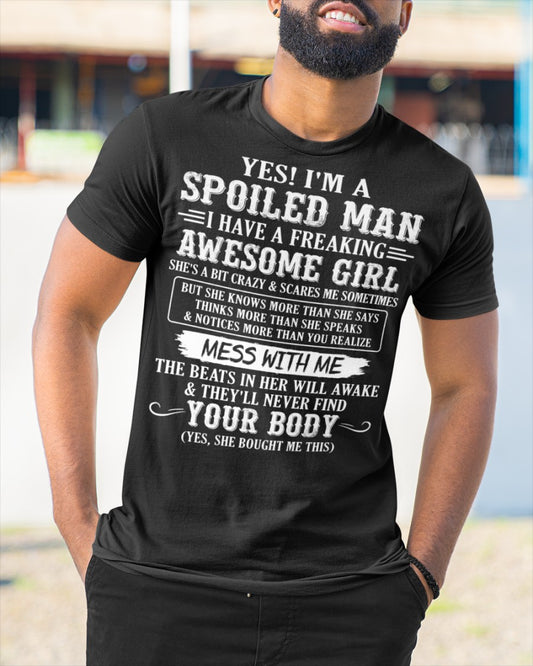 Awesome Girl - Perfect gift for your boyfriend, husband (SKU09-34-00)
