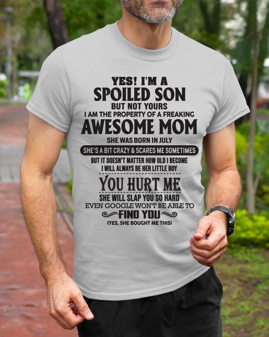 July - Gift for Son from a Legendary Mom ( SKU-MS01-07)