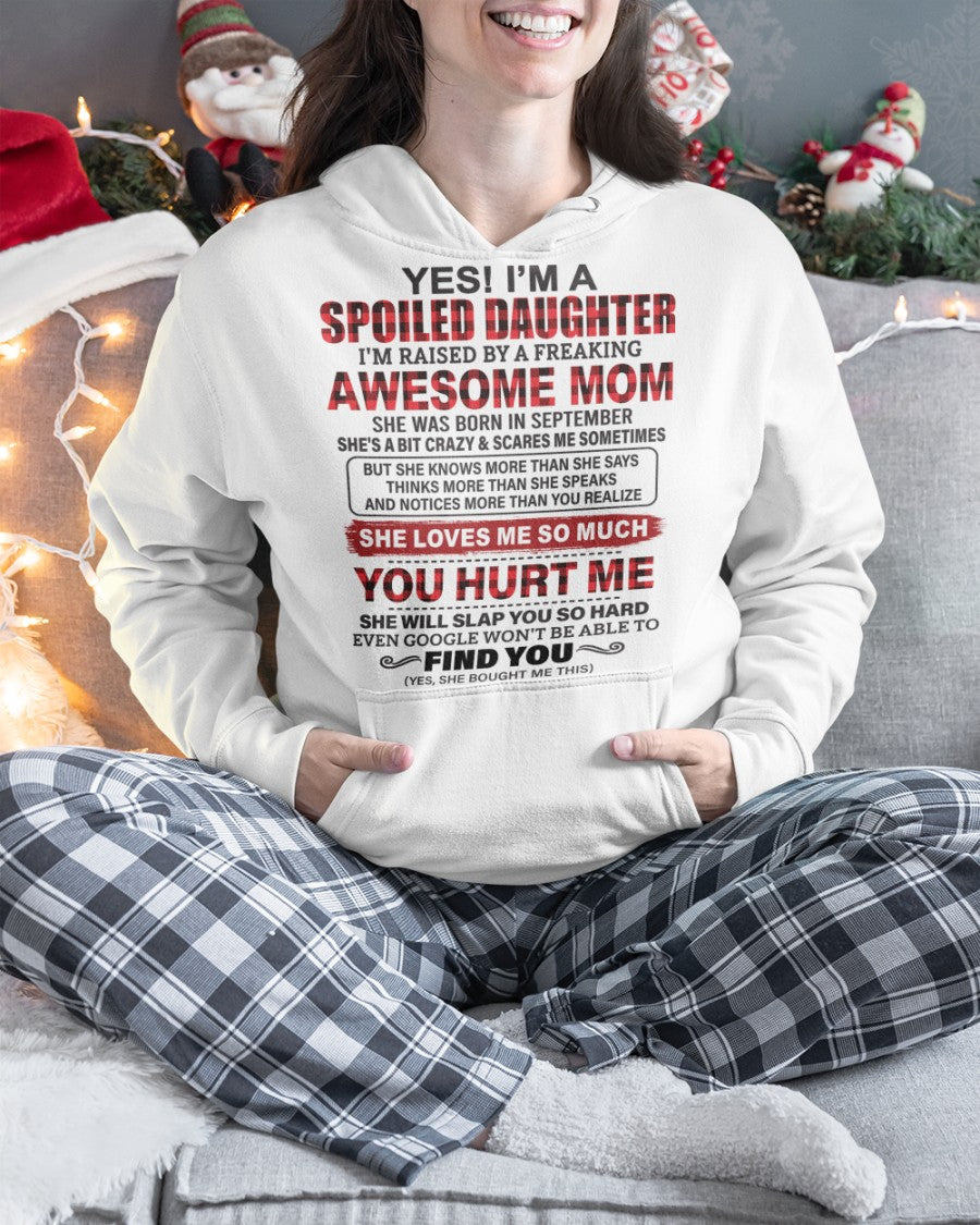 September - Awesome Mom - Perfect gift for your daughter (SKU2608-217-09)