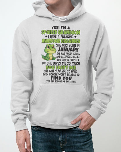 January - Awesome Grandma - The perfect gift for a grandson (SKU09-115-01)