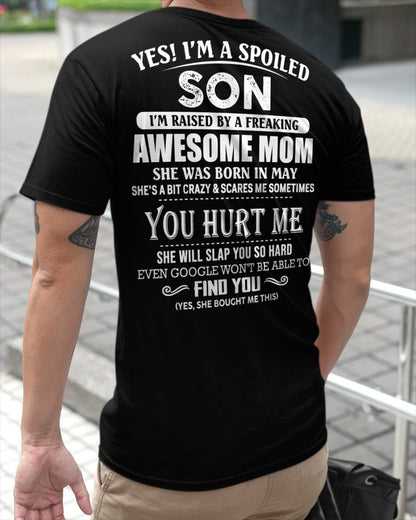 May - Awesome Mom - Perfect gift for your Spoiled Son (SKU09-52-05)