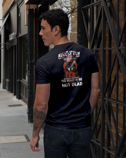 AUGUST - KIND AND LOVING ARE MY NATURE - BIRTHDAY T-SHIRT FOR MEN - NTTD08 (SKU26T-01-17-08)