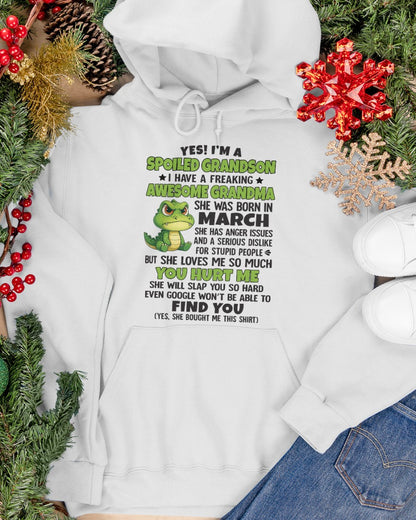 March - Awesome Grandma - The perfect gift for a grandson (SKU09-115-03)