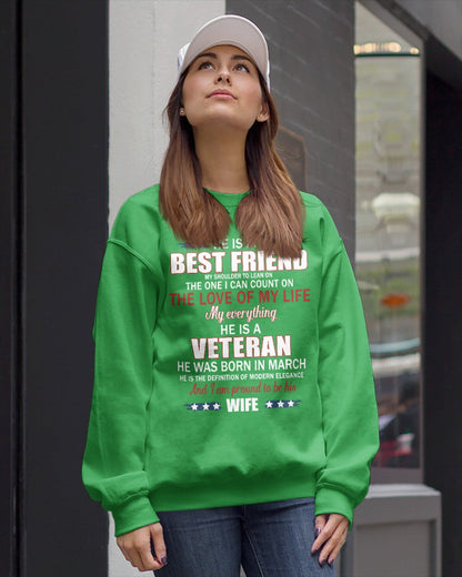 HE IS MY BEST FRIEND - HE WAS BORN IN MARCH - Vivi03 (SKU05-78-03)