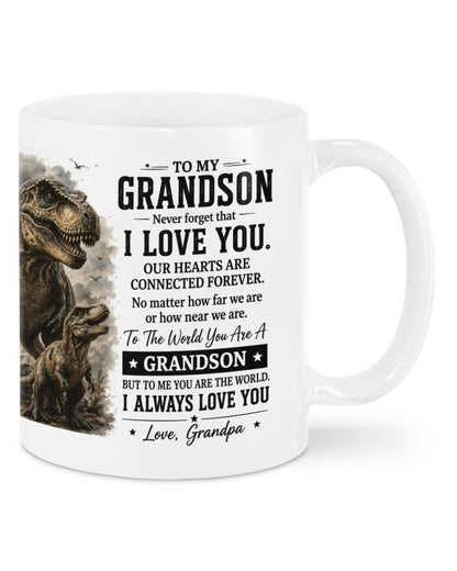 TO MY GRANDSON MUG - GIFT FROM GRANDPA - TW07-00 (SKU2608-202)