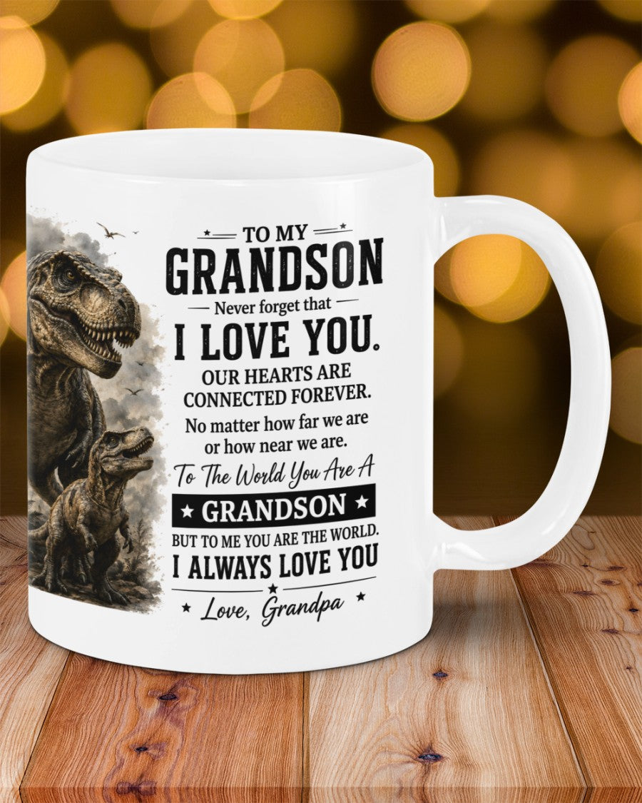 TO MY GRANDSON MUG - GIFT FROM GRANDPA - TW07-00 (SKU2608-202)