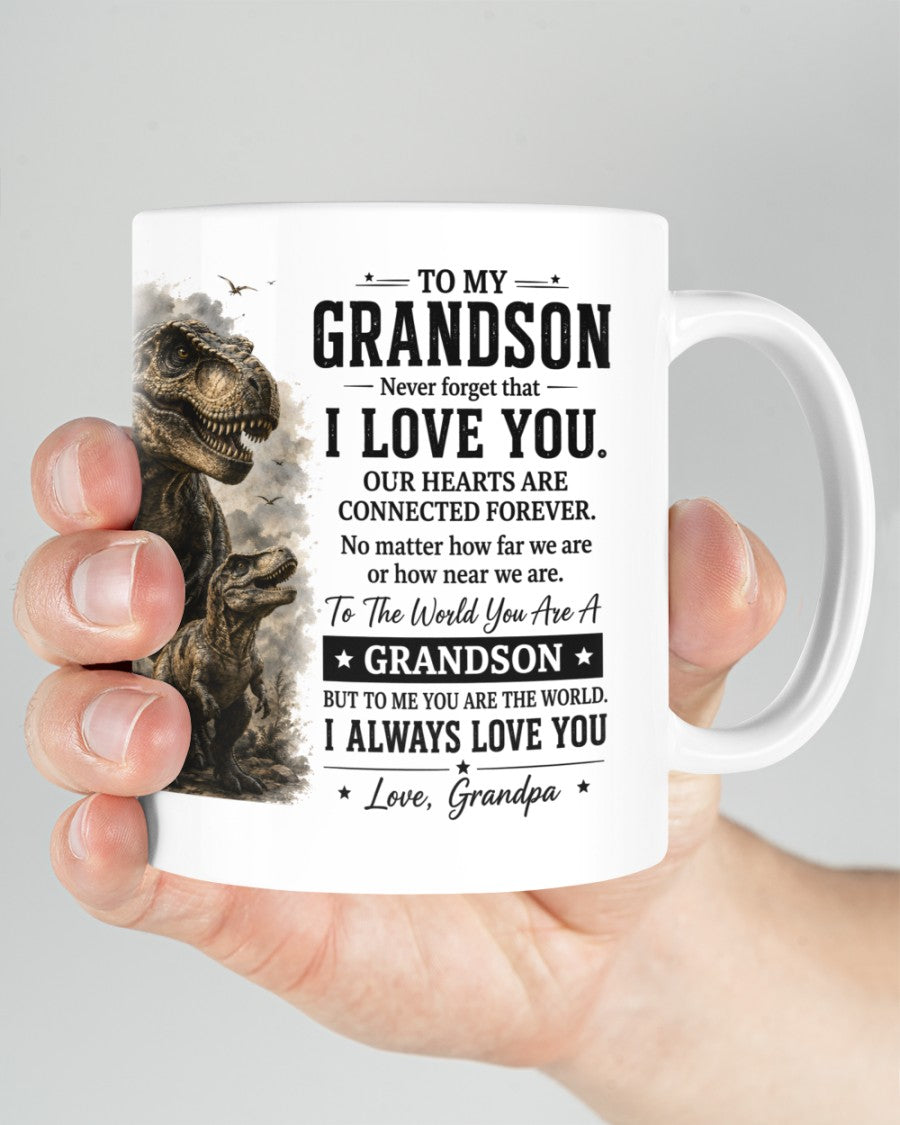 TO MY GRANDSON MUG - GIFT FROM GRANDPA - TW07-00 (SKU2608-202)