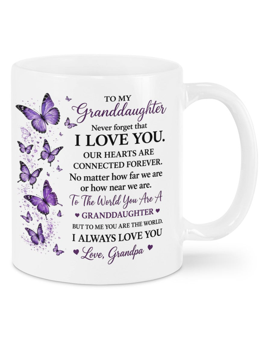 TO MY GRANDDAUGHTER MUG - GIFT FROM GRANDPA - TW07-00 (SKU2608-201)