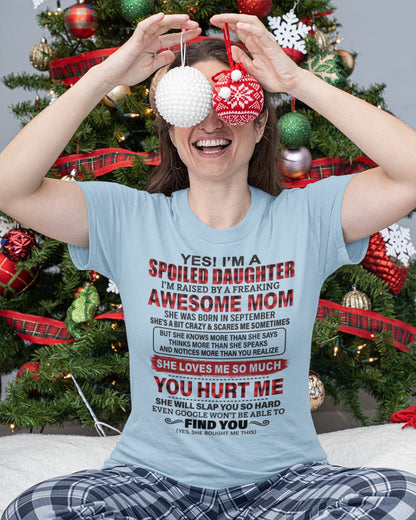 September - Awesome Mom - Perfect gift for your daughter (SKU2608-217-09)
