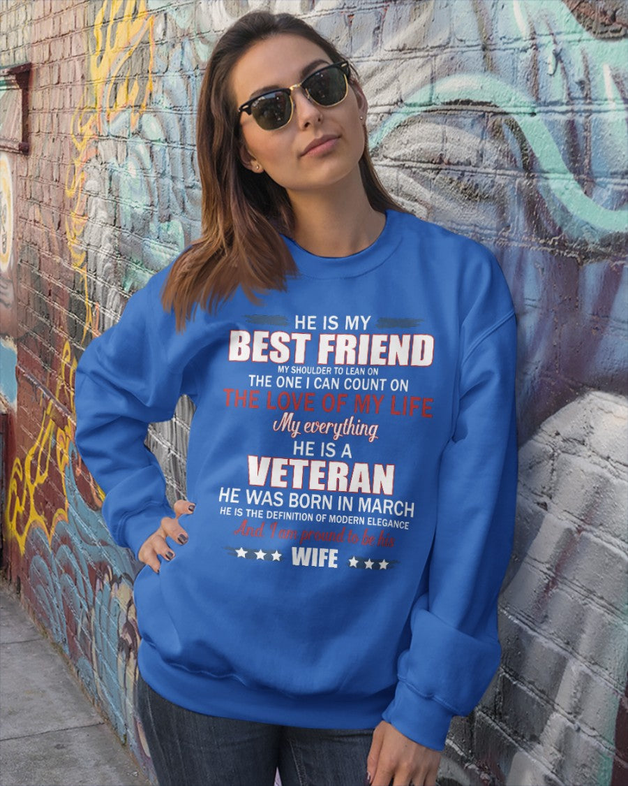 HE IS MY BEST FRIEND - HE WAS BORN IN MARCH - Vivi03 (SKU05-78-03)