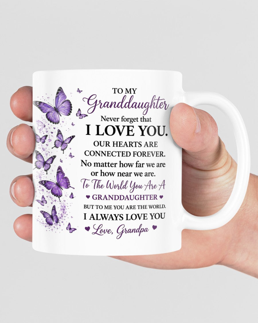 TO MY GRANDDAUGHTER MUG - GIFT FROM GRANDPA - TW07-00 (SKU2608-201)
