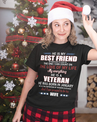 HE IS MY BEST FRIEND - HE WAS BORN IN JANUARY - Vivi01 (SKU05-78-01)