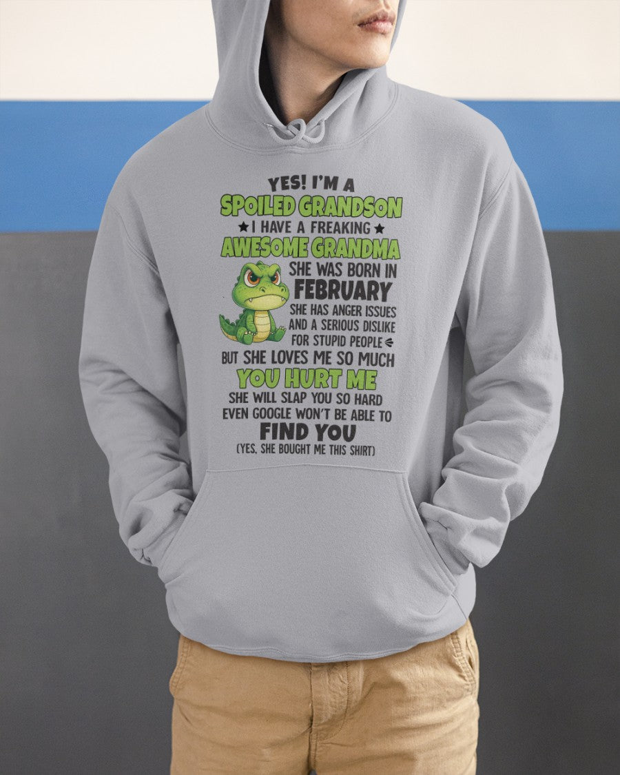 February - Awesome Grandma - The perfect gift for a grandson (SKU09-115-02)