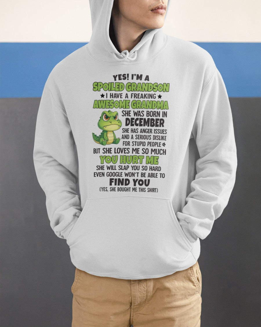 December - Awesome Grandma - The perfect gift for a grandson (SKU09-115-12)