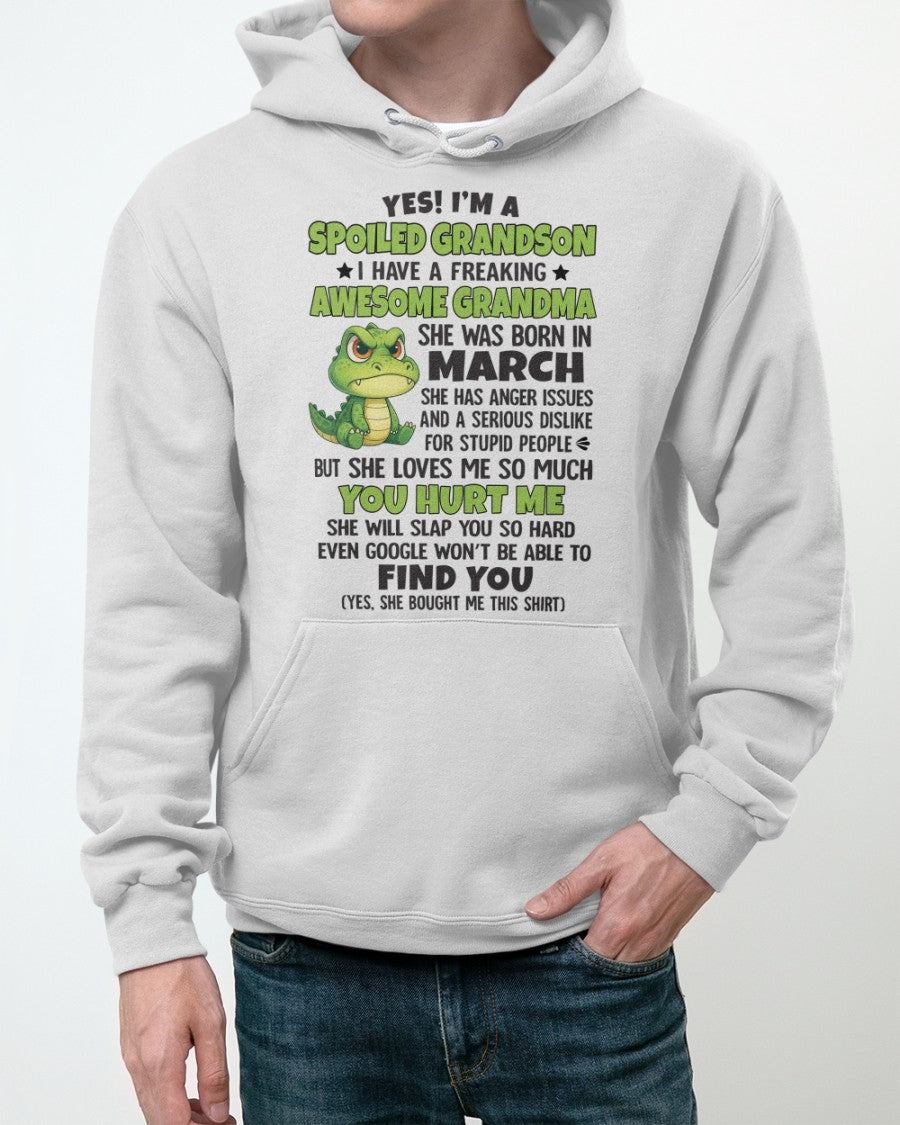 March - Awesome Grandma - The perfect gift for a grandson (SKU09-115-03)