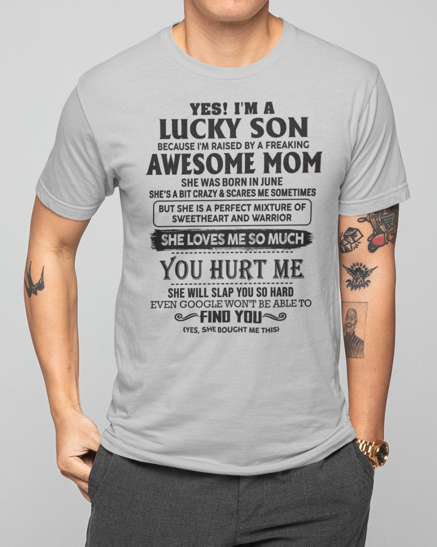 June - Sweetheart and warrior Mom - Perfect Gift For Your Son (SKU06-44-06)