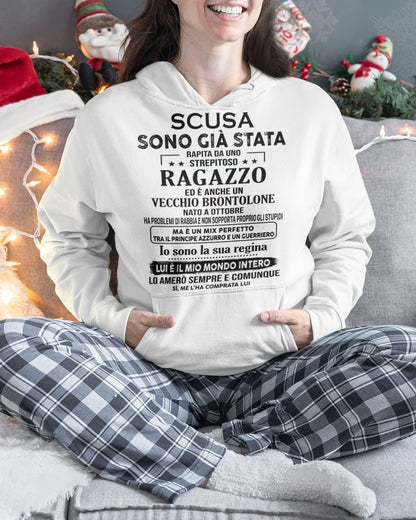 Fantastico fidanzato nato a Ottobre - Regalo speciale per la tua ragazza (SKU2605-187-10)