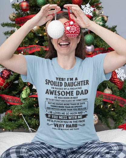 May - Awesome Dad -  Perfect gift for your daughter ( SKU06-61-05 )