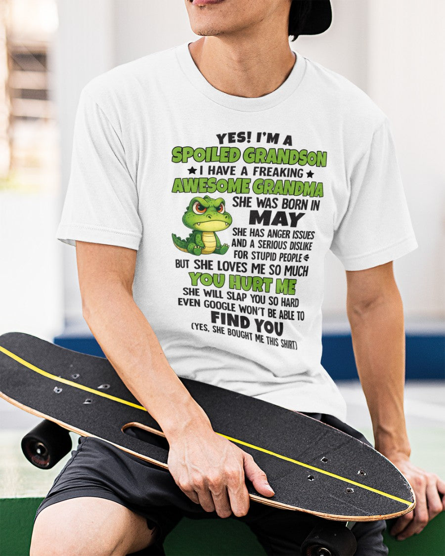 May - Awesome Grandma - The perfect gift for a grandson (SKU09-115-05)