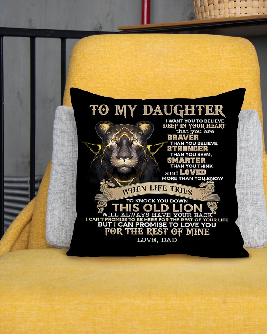Special Gift For Your Daughter From Dad - Pillow (SKUP10-101)