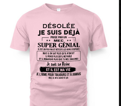 Ceci est le t-shirt parfait pour vous - (SKUF04-14-00) TW07-00