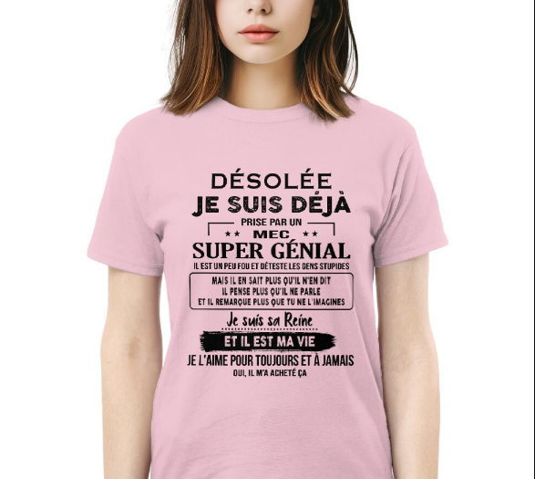 Ceci est le t-shirt parfait pour vous - (SKUF04-14-00) TW07-00