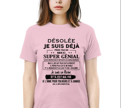 Ceci est le t-shirt parfait pour vous - (SKUF04-14-00) TW07-00