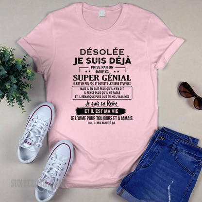 Ceci est le t-shirt parfait pour vous - (SKUF04-14-00) TW07-00